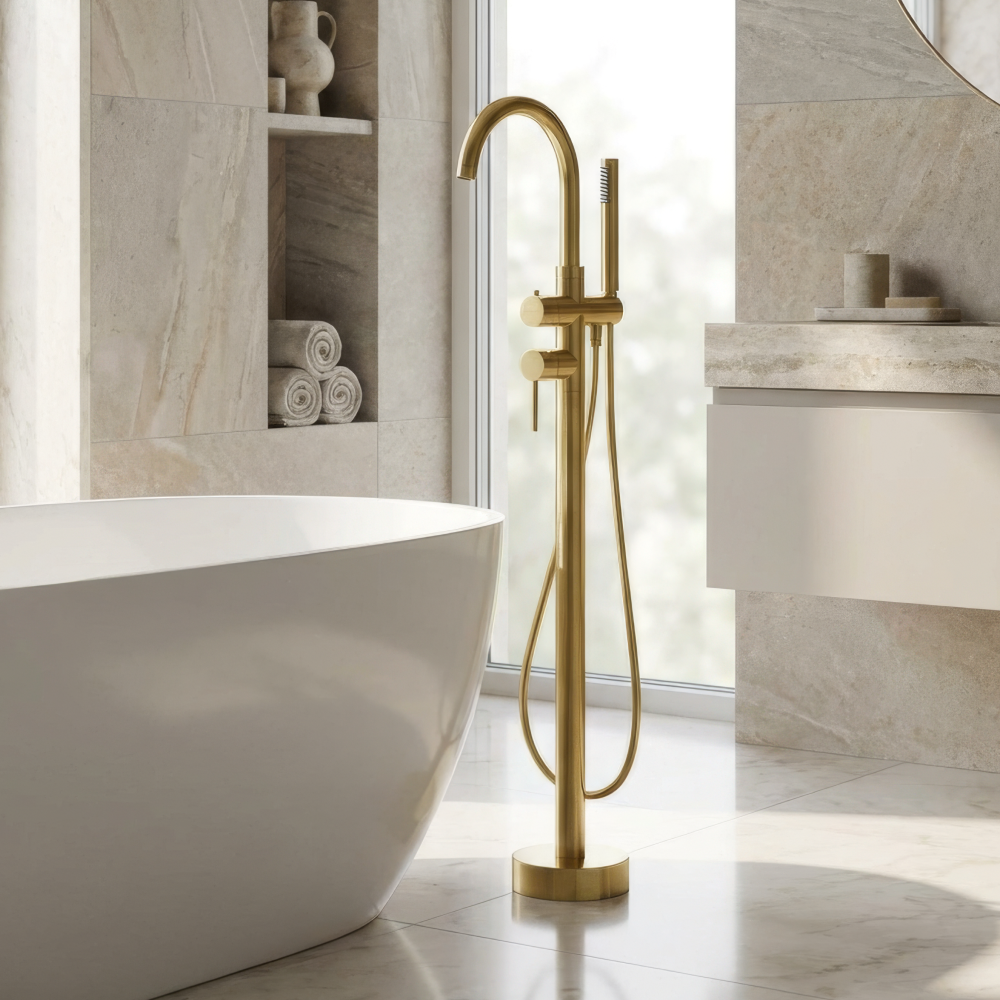 Смеситель для ванны AltroBagno Metropoli 020203 OrSp